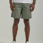Lee Men Flat Front Short Fort Green Clothing 480T1063