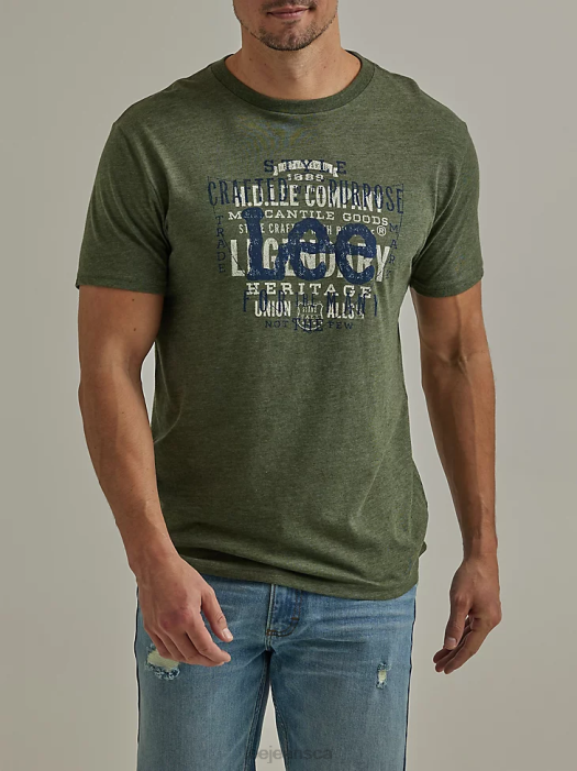 Lee Men For The Many Graphic Tee Black Forest Clothing 480T880 - Image 1