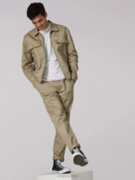 Lee Men Heritage Chetopa Boxy Jacket KC Khaki Clothing 480T1146 - Image 4