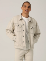 Lee Men Heritage Drop Shoulder Rider Jacket Rinse Clothing 480T1123