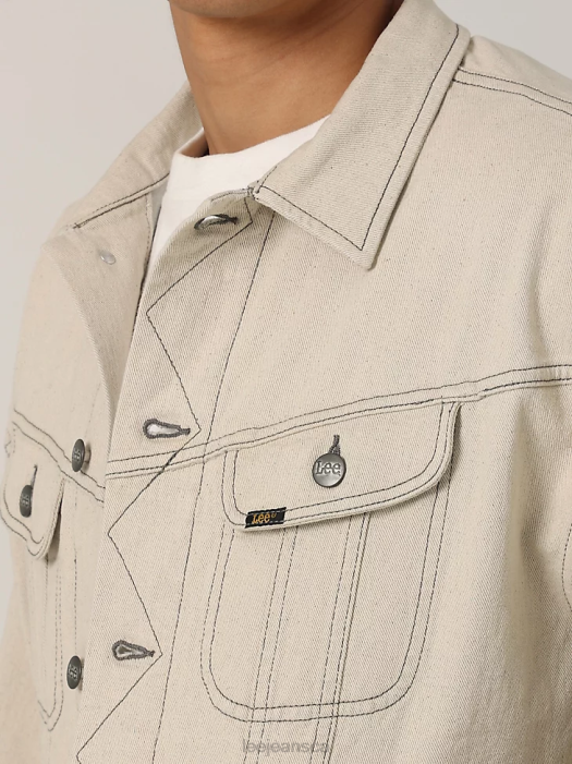 Lee Men Heritage Drop Shoulder Rider Jacket Rinse Clothing 480T1123 - Image 3