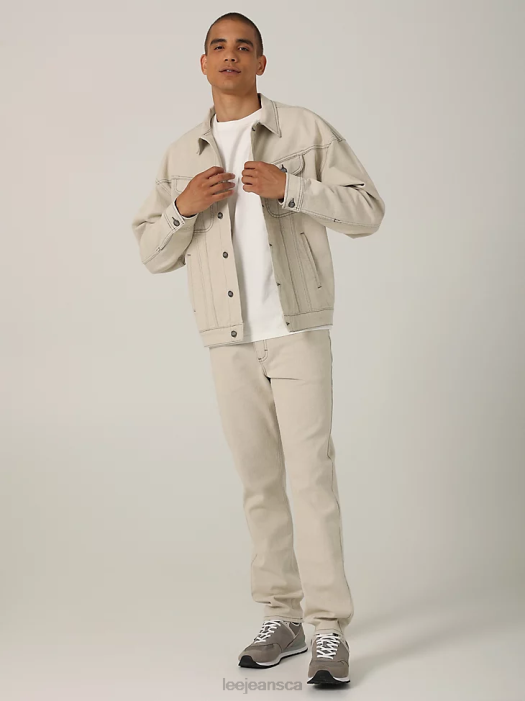 Lee Men Heritage Drop Shoulder Rider Jacket Rinse Clothing 480T1123 - Image 4