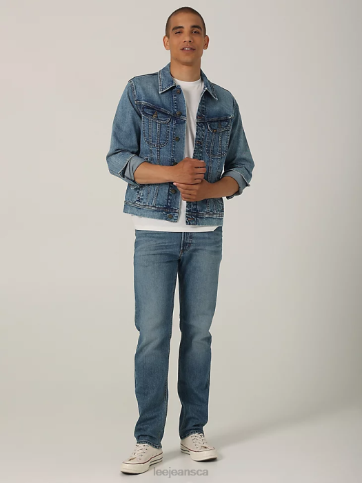 Lee Men Heritage Slim Straight Jean Giovanni Clothing 480T616 - Image 1