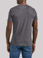 Lee Men Legendary Quality Graphic Tee Charcoal Clothing 480T874 - Image 2