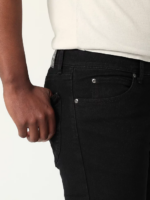 Lee Men Legendary Regular Straight Jean Overdyed Black Clothing 480T498 - Image 4
