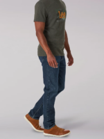 Lee Men Legendary Regular Tapered Jean Aegean Sea Clothing 480T676 - Image 3