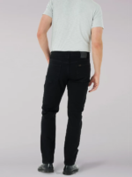 Lee Men Legendary Regular Tapered Jean Overdye Black Clothing 480T675 - Image 2
