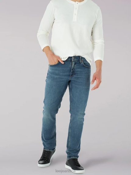 Lee Men Legendary Regular Tapered Jean Turnt Up Clothing 480T674