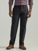 Lee Men Legendary Relaxed Straight Flat Front Pant Black Clothing 480T712