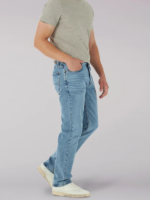 Lee Men Legendary Relaxed Straight Jean Icey Blue Clothing 480T484 - Image 3