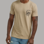 Lee Men Motorcycle Shop Graphic Tee Trenchcoat Clothing 480T862