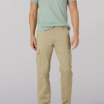 Lee Men MVP Straight Fit Cargo Pant KC Khaki Clothing 480T816