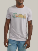 Lee Men Ocean View Graphic Tee Deep Fog Clothing 480T839
