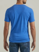Lee Men Outdoor Lifestyle Graphic Tee Beaucoup Blue Clothing 480T878 - Image 2