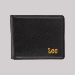 Lee Men Pebble Bifold Wallet 2-Piece Set Black Accessory 480T1161