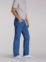 Lee Men Regular Fit Bootcut Jeans Pepper Stone Clothing 480T663 - Image 3