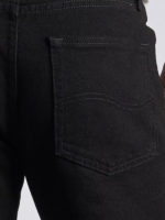 Lee Men Regular Fit Straight Leg Jean (Big&Tall) Double Black Clothing 480T577 - Image 4
