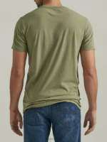 Lee Men Shining Hill Graphic Tee Deep Lichen Green Clothing 480T842 - Image 2