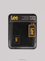 Lee Men Slim Bifold Wallet 2-Piece Set Black Accessory 480T1165 - Image 2