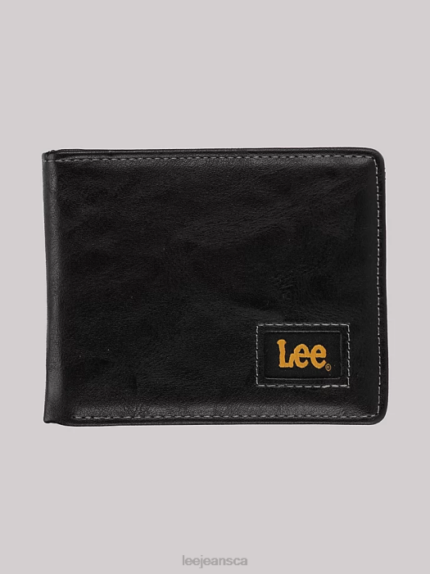 Lee Men Slim Bifold Wallet 2-Piece Set Black Accessory 480T1165