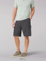 Lee Men Tri-Flex Cargo Short Dark Gray Clothing 480T1039