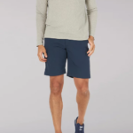 Lee Men Tri-Flex Cargo Short Dark Navy Clothing 480T1037