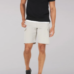 Lee Men Tri-Flex Cargo Short Dove Clothing 480T1036
