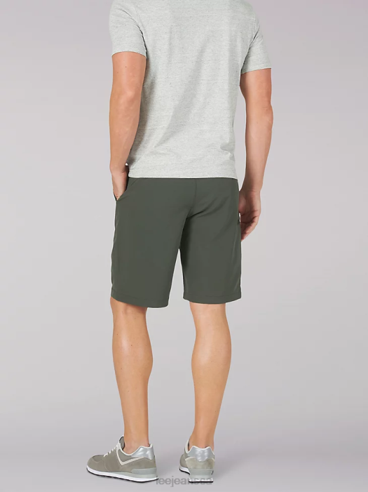 Lee Men Tri-Flex Cargo Short Frontier Olive Clothing 480T1040 - Image 2