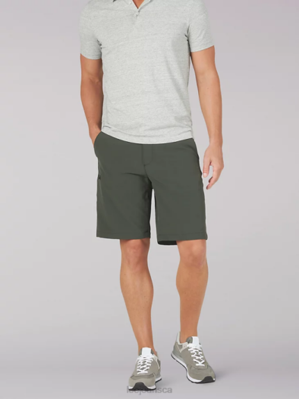 Lee Men Tri-Flex Cargo Short Frontier Olive Clothing 480T1040