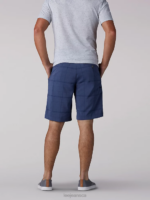 Lee Men Tri-Flex Shorts Ocean Blue Clothing 480T1068 - Image 2