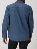 Lee Men Workwear Denim Overshirt Paw Denim Clothing 480T936 - Image 2