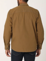 Lee Men Workwear Solid Overshirt Tumbleweed Clothing 480T924 - Image 2