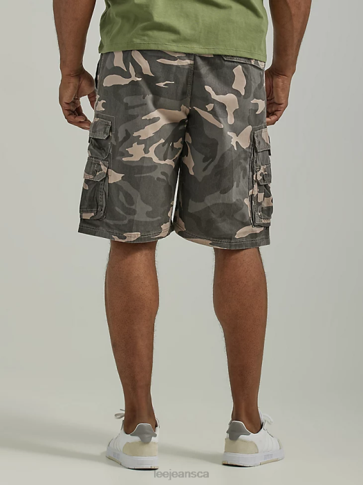 Lee Men Wyoming Cargo Short (Big & Tall) Ash Camo Clothing 480T1048 - Image 2