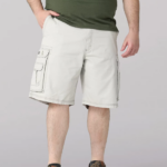 Lee Men Wyoming Cargo Short (Big & Tall) Cadet Grey Clothing 480T1049