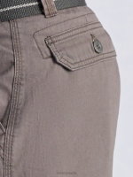 Lee Men Wyoming Cargo Short (Big&Tall) Bourbon Clothing 480T1051 - Image 3