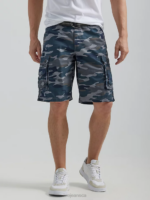Lee Men Wyoming Cargo Short Black Camo Clothing 480T966