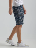 Lee Men Wyoming Cargo Short Black Camo Clothing 480T966 - Image 3