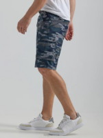 Lee Men Wyoming Cargo Short Black Camo Clothing 480T966 - Image 4