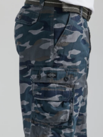 Lee Men Wyoming Cargo Short Black Camo Clothing 480T966 - Image 5