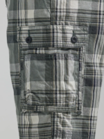 Lee Men Wyoming Cargo Short Olive Green Plaid Clothing 480T964 - Image 5