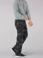 Lee Men Wyoming Relaxed Fit Cargo Twill Pant Grunge Camo Clothing 480T798 - Image 3
