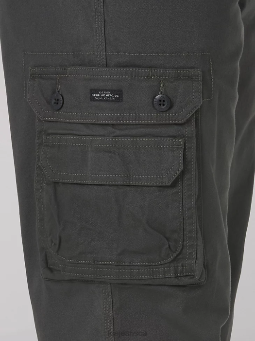 Lee Men Wyoming Relaxed Fit Cargo Twill Pant Shadow Clothing 480T796 - Image 4