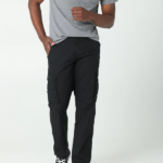Lee Men Wyoming Relaxed Fit Ripstop Cargo Pant Black Clothing 480T806