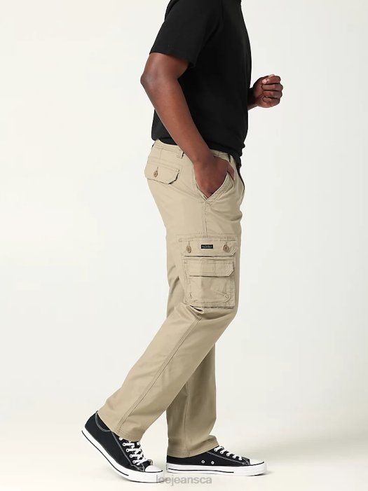 Lee Men Wyoming Relaxed Fit Ripstop Cargo Pant Kansas Khaki Clothing 480T805 - Image 3