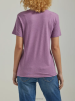 Lee Women Astrology Hands Graphic Tee Dark Plum Clothing 480T350 - Image 2