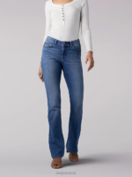 Lee Women Curvy Fit Bootcut Jean Majestic Clothing 480T133