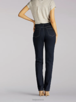 Lee Women Instantly Slims Relaxed Fit Straight Leg Jean Classic Fit Heritage Clothing 480T84 - Image 2
