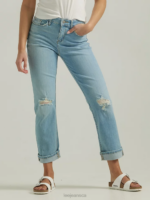 Lee Women Legendary Boyfriend Jean One Tone Clothing 480T5