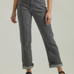 Lee Women Legendary Boyfriend Jean Washed Black Clothing 480T7