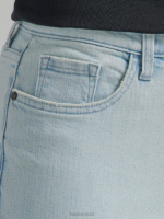 Lee Women Legendary Boyfriend Jean White Frost Clothing 480T3 - Image 4